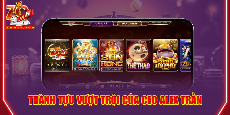 Thành tựu vượt trội của CEO Alex Trần